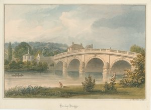 Oxfordshire – Most Henley nad Tamizą, 1826 autorstwa John Buckler