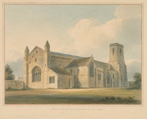 Oxfordshire – Oxford – Kościół św. Piotra w Kościele Wschodnim, 1803 r. autorstwa John Buckler
