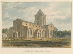 Sussex - kościół Arundel, 1804 autorstwa John Buckler