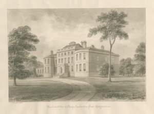 Thorpe Constantine Hall: rysunek w sepii, 1848 autorstwa John Buckler