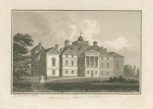 Wiltshire - Amesbury House: grawerowanie autorstwa John Buckler