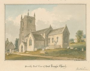Wiltshire - Knowle Church, 1804 autorstwa John Buckler