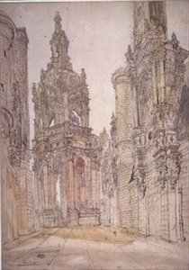 Latarnia, zamek Chambord autorstwa John Burgess
