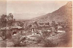 Ogród Barburs [sic], Kabul autorstwa John Burke