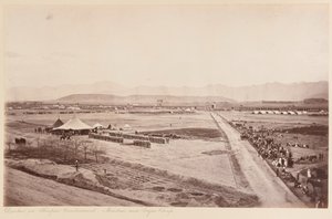 Durbar Majdan i Logger Chiefs autorstwa John Burke