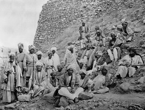 Khyber Chiefs and Chans, 1878-79 autorstwa John Burke