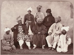 Muhammad Zuhair Khan z Aslamem Khanem, 1879