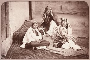 Dziewczęta Nautch, Kabul, 1879 autorstwa John Burke