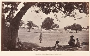 Obóz Safed Sang Amira Jakuba Khana, 1879 r. autorstwa John Burke