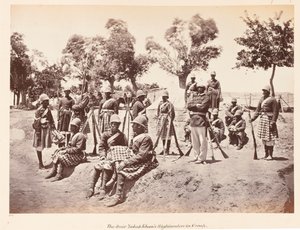 „Gwardia Górska” Amira, ok. 1879 r autorstwa John Burke