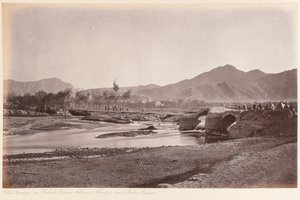 Stary most na rzece Kabul autorstwa John Burke