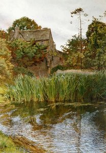 Jesienny ogród autorstwa John Byam Liston Shaw