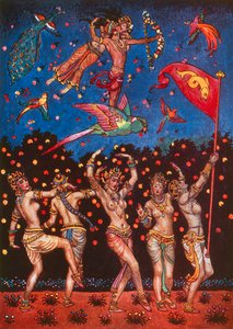 Ogród Kama autorstwa John Byam Liston Shaw
