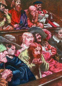 Jury (kolorowa litografia)