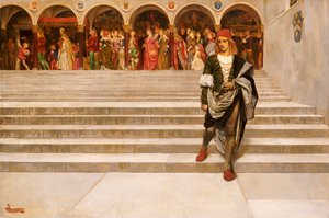 To jest serce, na którym oparła się królowa autorstwa John Byam Liston Shaw