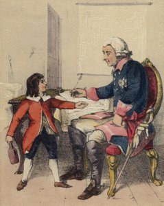 Fryderyk Wielki i jego siostrzeniec autorstwa John Callcott Horsley