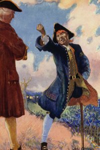 Ilustracja do Wyspy Skarbów autorstwa John Cameron