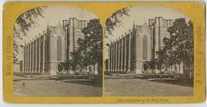 Katedra Najświętszego Imienia, Chicago, ok. 1870