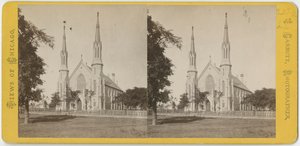 Stereoskopowy widok Kościoła Jedności, ok. 1870 r