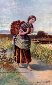 „Przynoszenie darowizny do domu”, 1902-1903. autorstwa John Carey