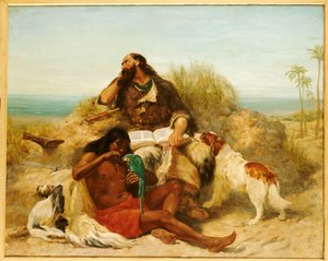 Robinson Crusoe i jego Piątek Man