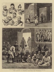 Głód w Armenii, szkice w Diarbekir