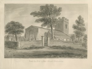 Kościół Alton: rysunek w sepii, 1841