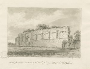 Brewood - Klasztor Whiteladies autorstwa John Chessell Buckler