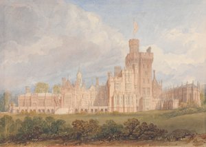 Costessey Hall w Norfolk autorstwa John Chessell Buckler