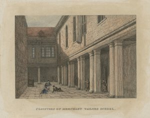 Szkoła Kupców Taylorów autorstwa John Chessell Buckler