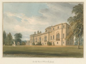 Middlesex - Chiswick House, 1822 autorstwa John Chessell Buckler