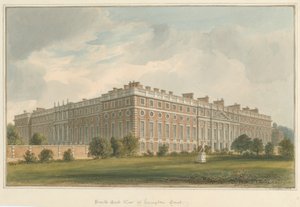 Middlesex - Hampton Court , 1826 autorstwa John Chessell Buckler