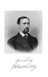 Portret Hirama C. Whitleya, frontispis z „Trzy lata z fałszerzami, przemytnikami i nosicielami boodle” George