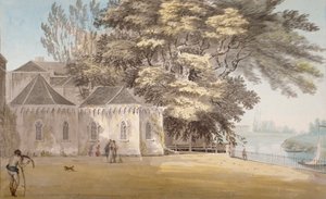 Isleworth, Middlesex, 1787 autorstwa John Claude Nattes