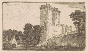 Zamek Borthwick autorstwa John Clerk, of Eldin