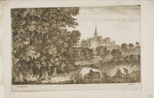 Dunfermline autorstwa John Clerk of Eldin