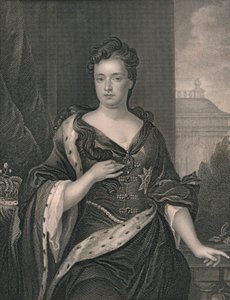 Królowa Anna, połowa XIX wieku.