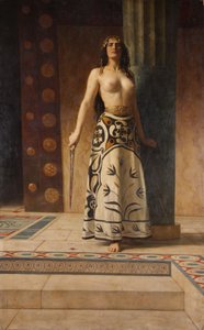 Klitajmestra, ok. 1914 r. (olej na płótnie) autorstwa John Collier
