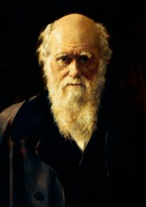 Portret Karola Darwina