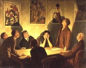 Bractwo Człowieka autorstwa John Collier