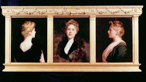 Potrójny portret kobiety autorstwa John Collier