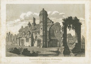 Dudley Priory: grawerowanie, bd [ok. 1821] autorstwa John Coney