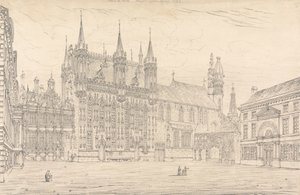 Hotel de Ville, Brugia autorstwa John Coney
