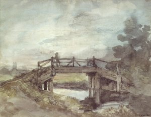 Most na rzece Stour autorstwa John Constable