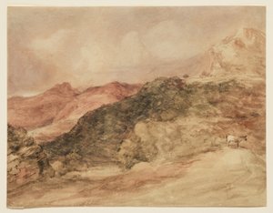 Bow Fell i Langdale Pikes autorstwa John Constable