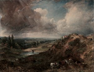 Staw Branch Hill, Hampstead autorstwa John Constable