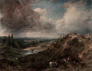Branch Hill Pond, Hampstead, 1828. autorstwa John Constable