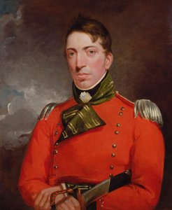 Kapitan Richard Gubbins, c.1804-05 (olej na płótnie) autorstwa John Constable