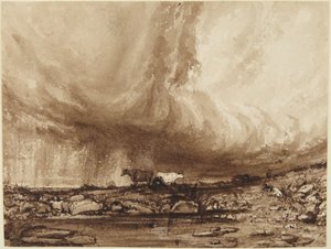 Bydło podczas burzy autorstwa John Constable