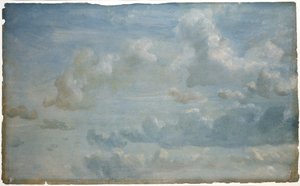 Studium chmur, 1822 autorstwa John Constable